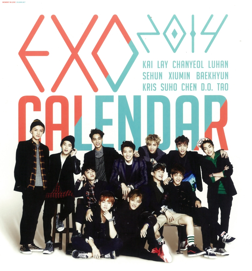 [17.12.13] EXO @ CALENDER 2014 S_calendar2014_cover_exo